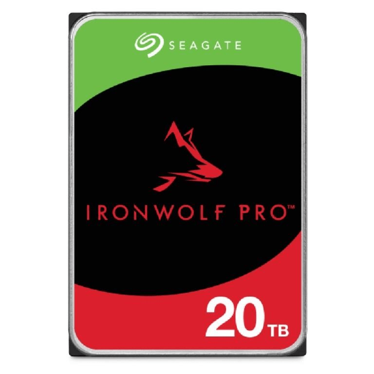 Seagate IronWolf Pro 3.5-inch 20TB NAS Internal Hard Drive ST20000NT001