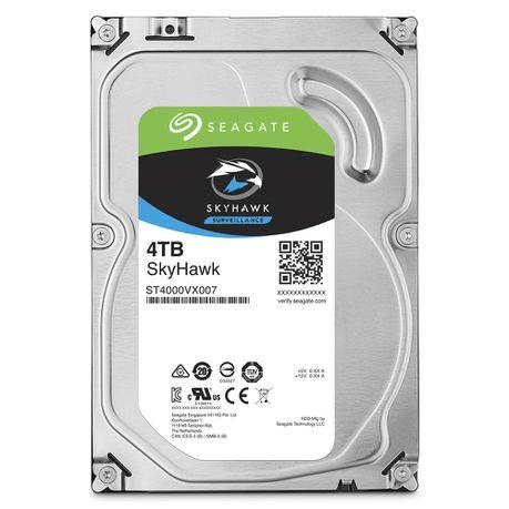 Seagate Skyhawk 3.5-inch 4TB Surveillance Serial ATA III Internal Hard Drive ST4000VX005