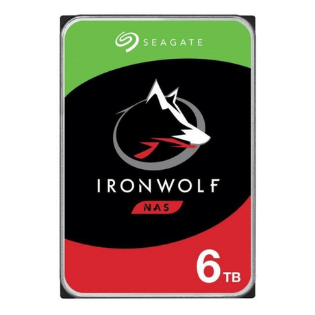 Seagate IronWolf ST6000VN001 3.5-inch 6TB Serial ATA III Internal Hard Drive