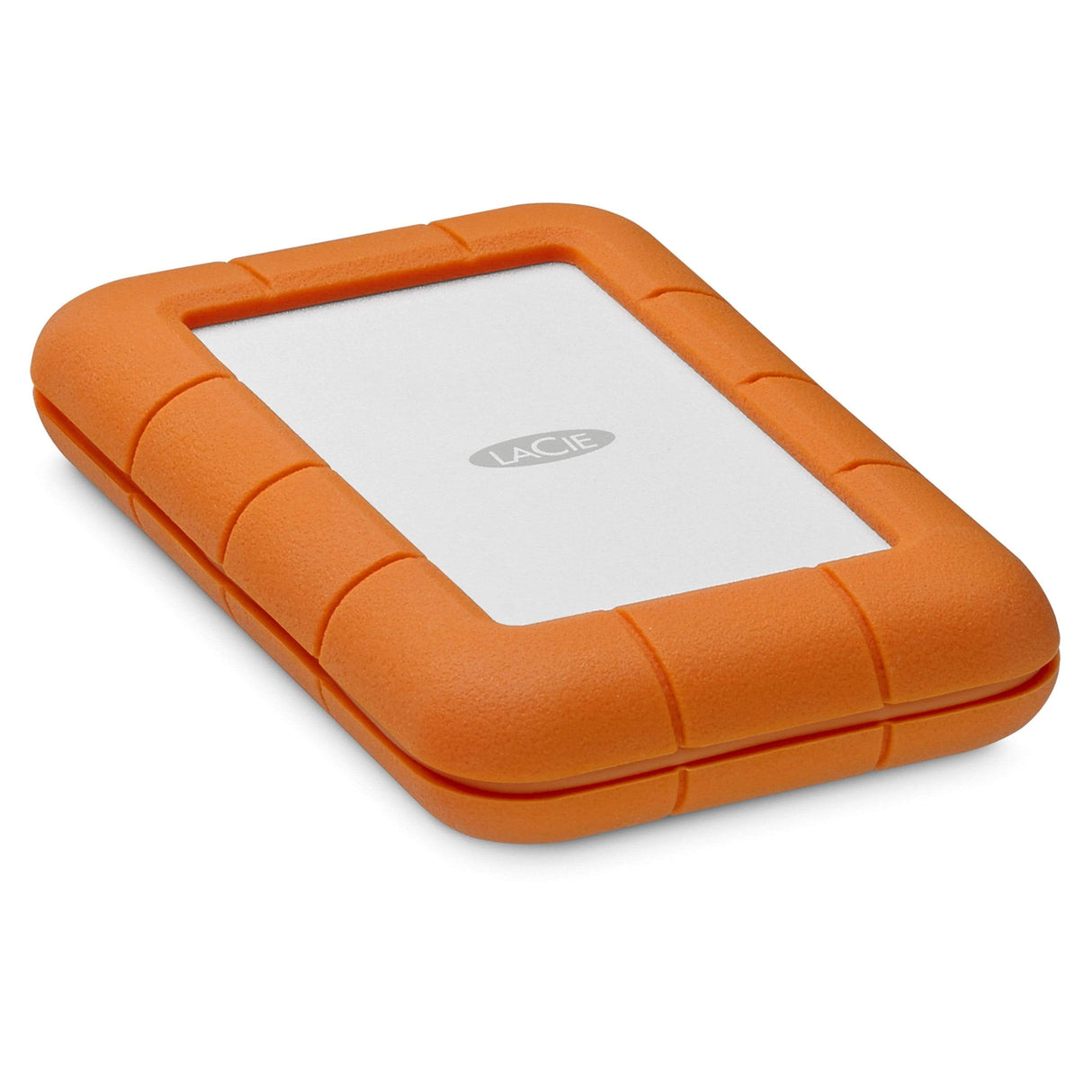 LaCie Rugged USB-C 5TB Grey and Yellow External Hard Drive STFR5000800