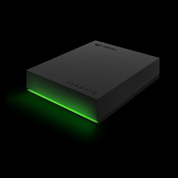 Seagate 2TB 2024 Portable Game Drive Hard Drive for Xbox - Black/Green (STKX2000400)