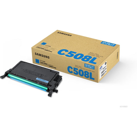 HP CLT-C508L Cyan Toner Cartridge 4,000 Pages Original SU058A Single-pack