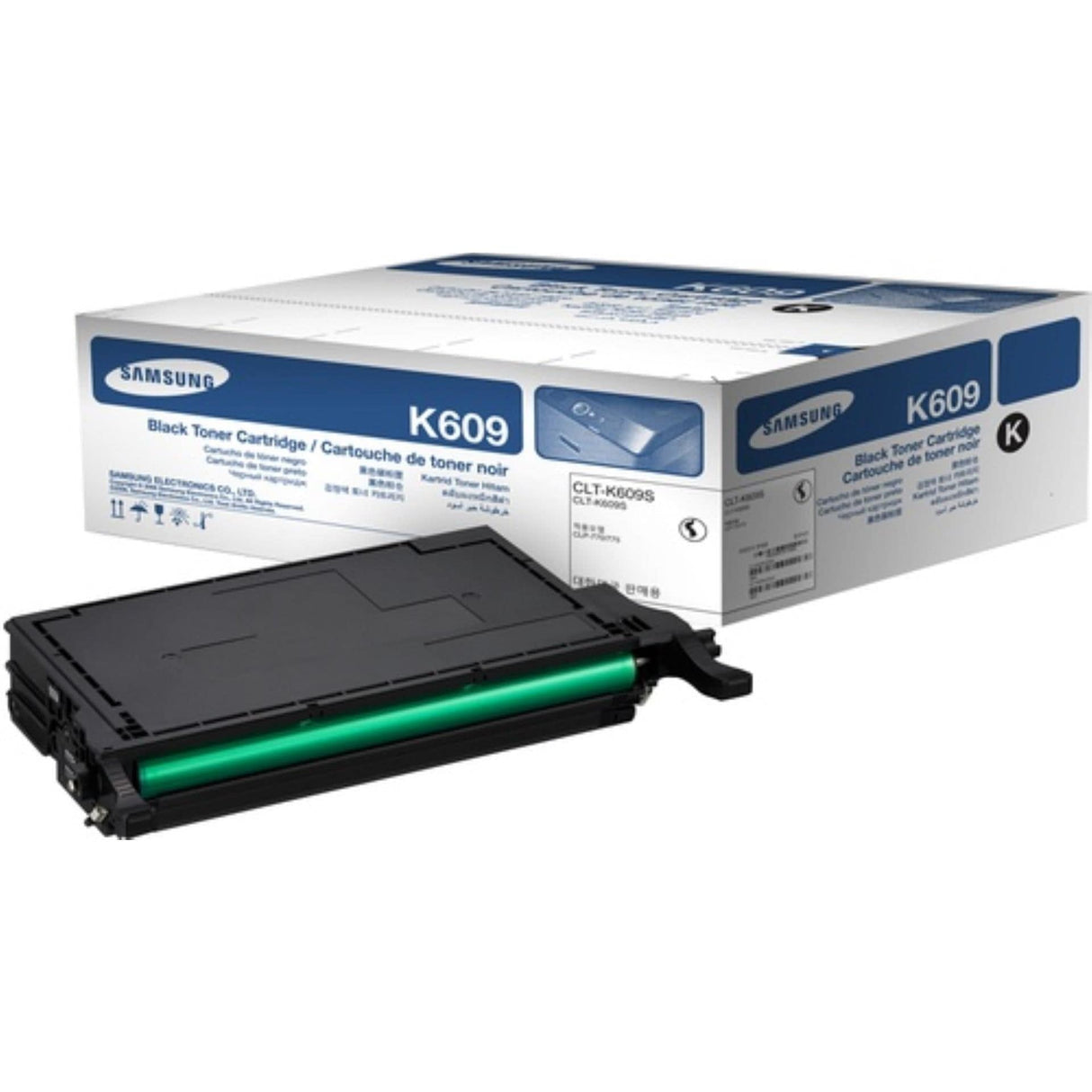 HP CLT-K609S Black Toner Cartridge 7,000 Pages Original SU220A Single-pack