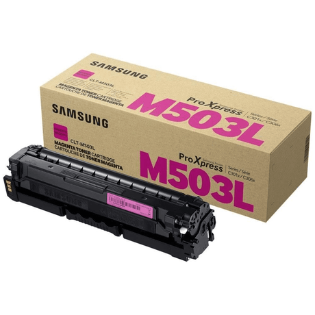 HP CLT-M503L Magenta Toner Cartridge 5,000 Pages Original SU281A Single-pack