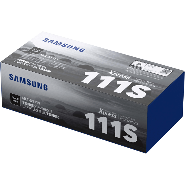 HP Samsung MLT-D111S Black Toner Cartridge 1,000 pages SU819A Single-pack