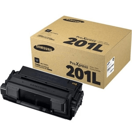 HP MLT-D201L Black Toner Cartridge 20,000 Pages Original SU870A Single-pack