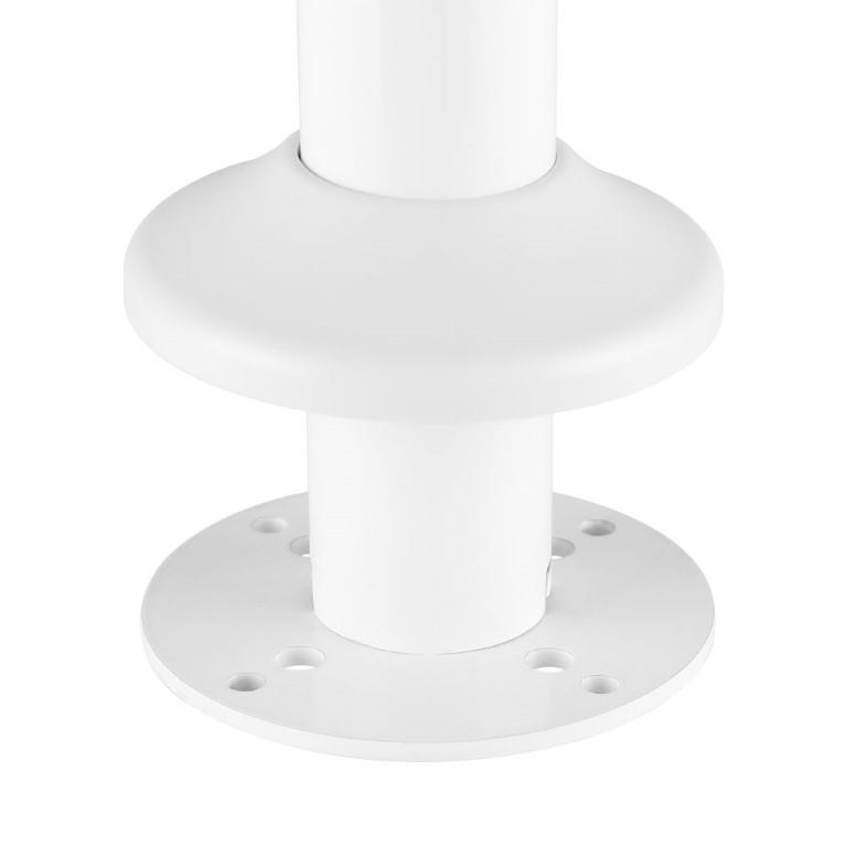 Lumi Slatwall Desk Mounting Pole Up to 50kg White SW02-3