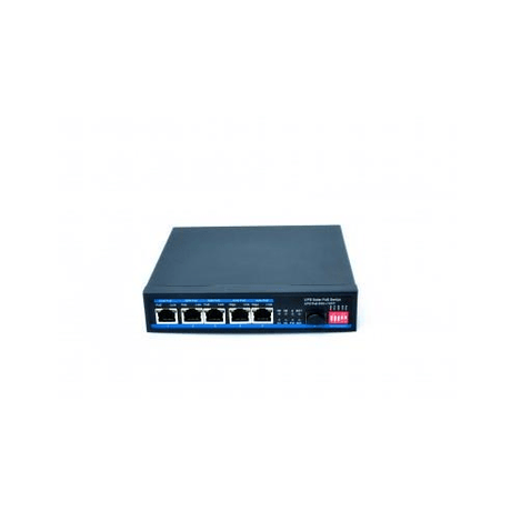 Acconet 5-port Gigabit MPPT Solar POE + 1 SFP port Switch SWI-5120-DC