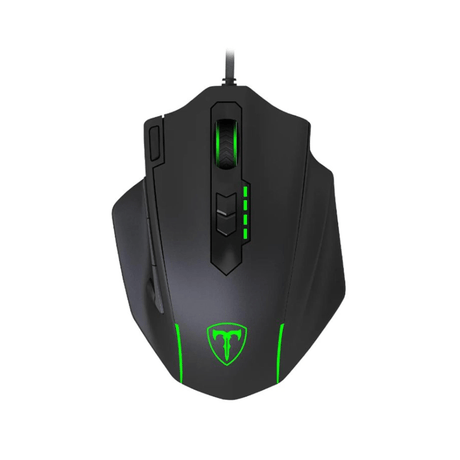 T-Dagger Major 8000DPI 10 Button RGB Backlit Gaming Mouse Black T-TGM303