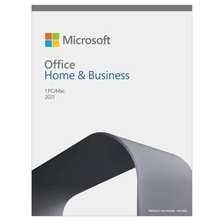 Microsoft Office Home and Business 2021 - for PC or MAC Lifetime 1-user FPP T5D-03515