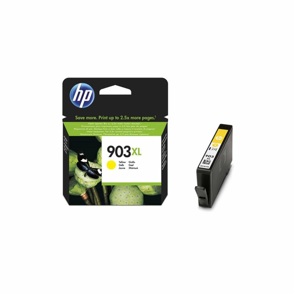 HP 903XL Yellow High Yield Printer Ink Cartridge Original T6M11AE Single-pack