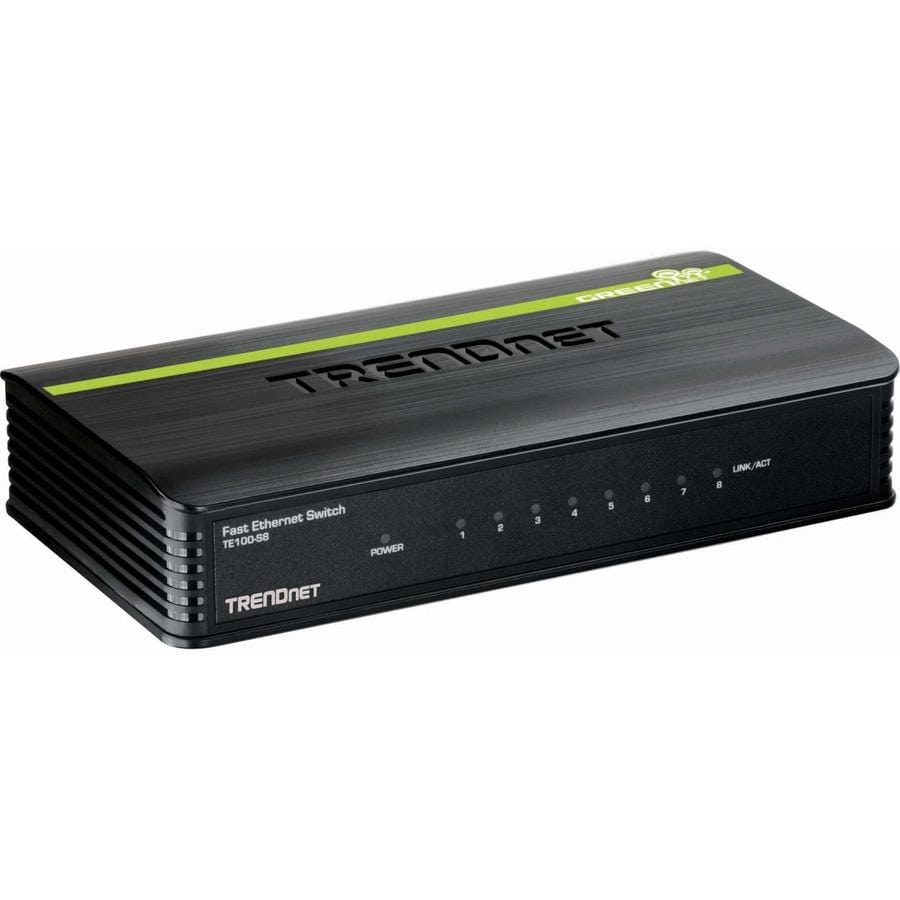 TRENDnet 8-port Ethernet Switch TE-100S8