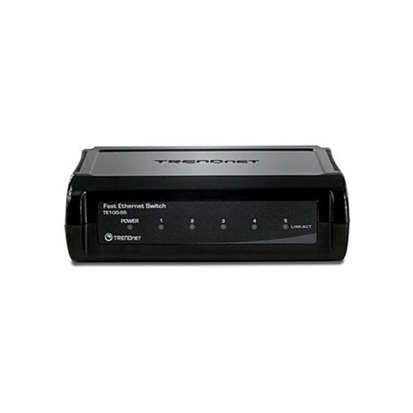 Trendnet 5-port Fast Ethernet Unmanaged Switch TE100-S5