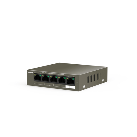 Tenda 5-port 10/100 Desktop Switch 4-port PoE TEF1105P-4-63W TEF1105P463W