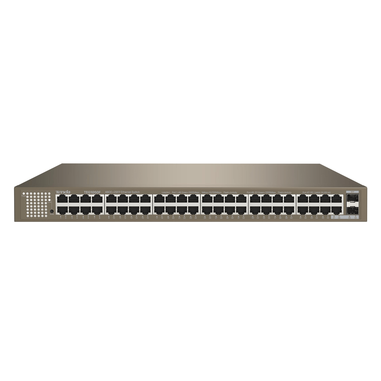 Tenda 24-port Ethernet Network Unmanaged Switch TEG1050F