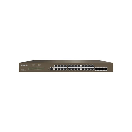 Tenda TEG5328F 24-port Gigabit Managed Switch with 2 SFP Slots