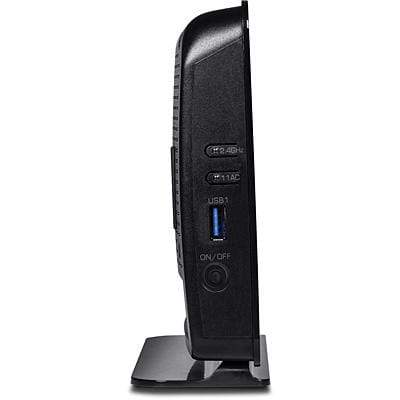 Trendnet TEW-816DRM wireless router Gigabit Ethernet Dual-band (2.4 GHz / 5 GHz) Black