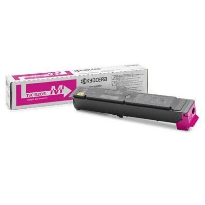 Kyocera TK-5205M Magenta Toner Kit Cartridge 12,000 Pages Original Single-pack