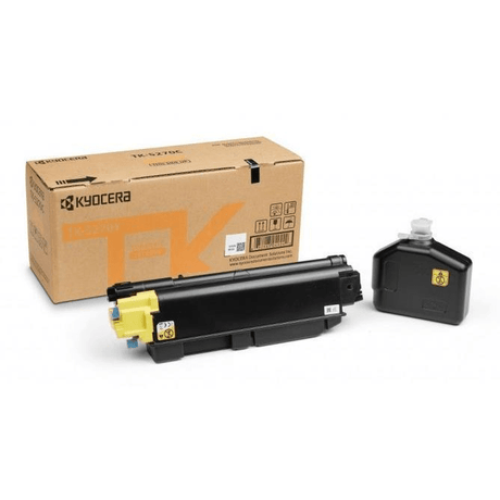 Kyocera TK-5270Y Yellow Toner Kit Cartridge 6,000 Pages Original Single-pack