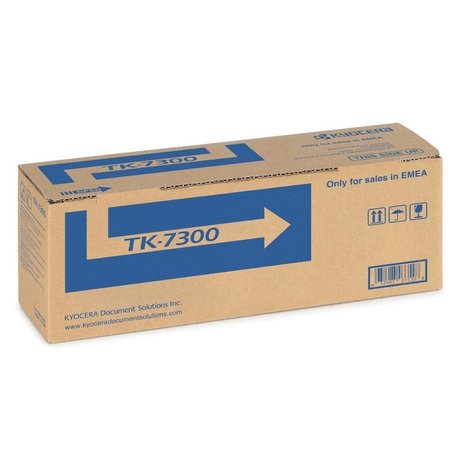 Kyocera TK-7300 Black Toner Kit Cartridge 15,000 Pages Original Single-pack