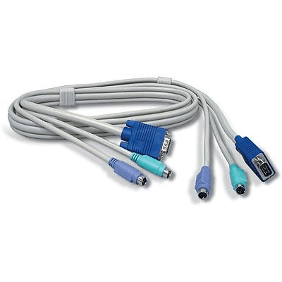 Trendnet TK-C06 1.8m KVM Cable - Grey TK-C06