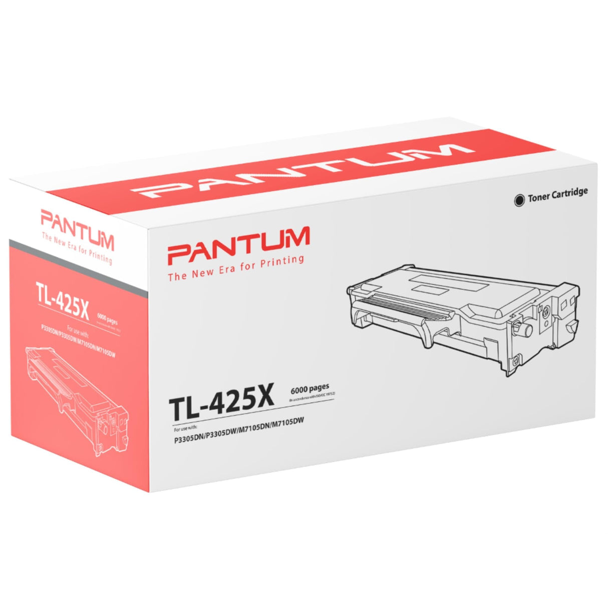 Pantum TL425X Black Toner Cartridge 6000 Pages Original TL-425X