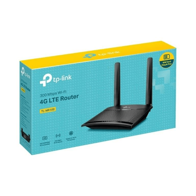 TP-Link 300Mbps Wireless N 4G LTE Router TL-MR100