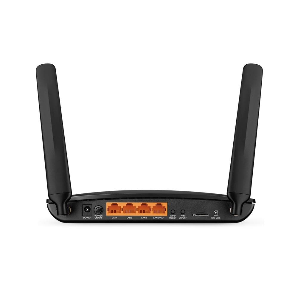 TP-Link TL-MR150 Wi-Fi 4 Wireless Router - Single-band 2.4GHz Fast Ethernet 3G 4G Black