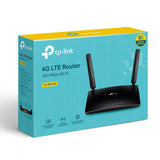 TP-Link TL-MR150 Wi-Fi 4 Wireless Router - Single-band 2.4GHz Fast Ethernet 3G 4G Black