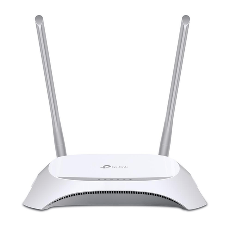 TP-Link TL-MR3420 Wi-Fi 4 Wireless Router - Fast Ethernet Black and White