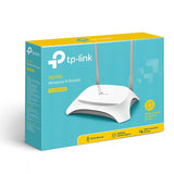 TP-Link TL-MR3420 Wi-Fi 4 Wireless Router - Fast Ethernet Black and White