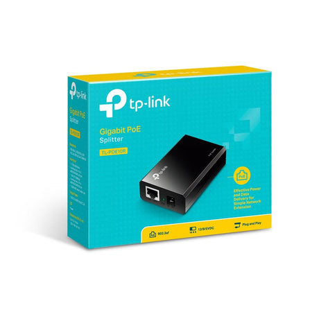 TP-Link TL-POE10R Network Splitter Black PoE