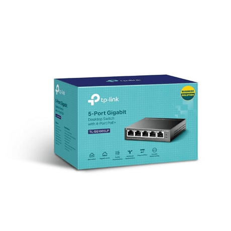 TP-Link Gigabit Ethernet Unmanaged Network Switch TL-SG1005LP