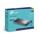 TP-Link TL-SG1008P Network Switch Gigabit Ethernet 10/100/1000 Mbits PoE Hazelnut