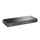 TP-Link TL-SG1016 Unmanaged Network Switch Gigabit Ethernet 10/100/1000 Mbits 1U Black