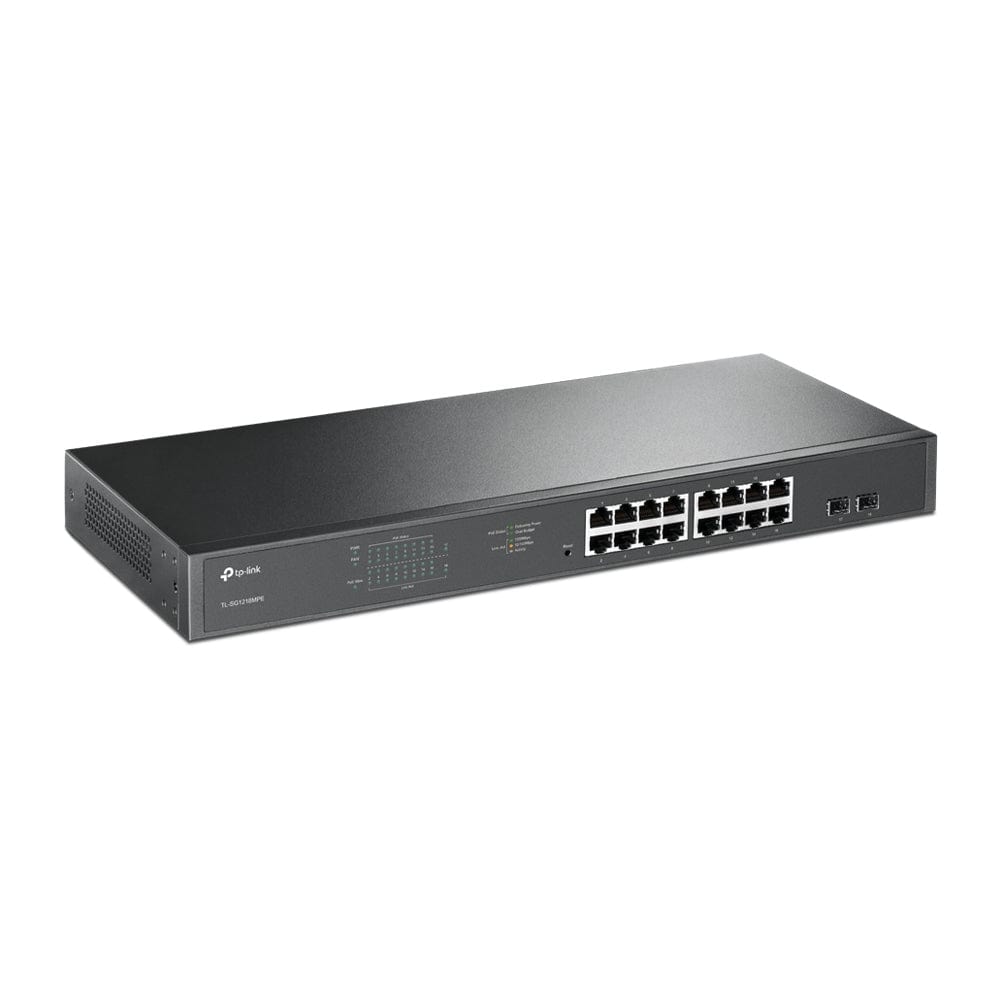 TP-Link Jetstream 16-Port Gigabit Easy Smart Poe/Poe+ Switch TL-SG1218MPE