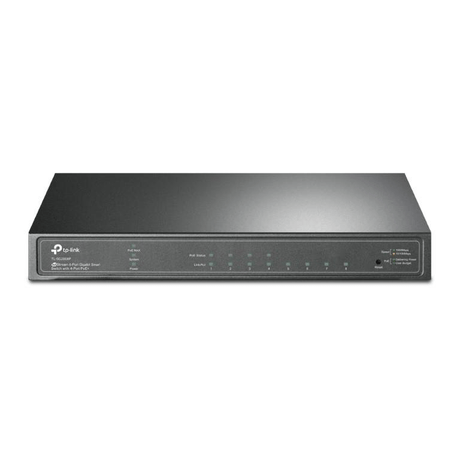 TP-Link JetStream 8-port Gigabit Smart Managed Switch with 4-port PoE+ TL-SG2008P