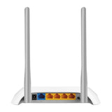 TP-Link TL-WR840N Wi-Fi 4 Wireless Router - Single-band 2.4GHz Fast Ethernet Gray and White