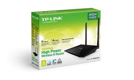 TP-Link TL-WR841HP Wi-Fi 4 Wireless Router - Fast Ethernet Black