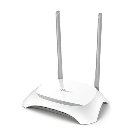 TP-Link TL-WR850N Wi-Fi 4 Wireless Router - Single-band 2.4GHz Fast Ethernet Gray and White