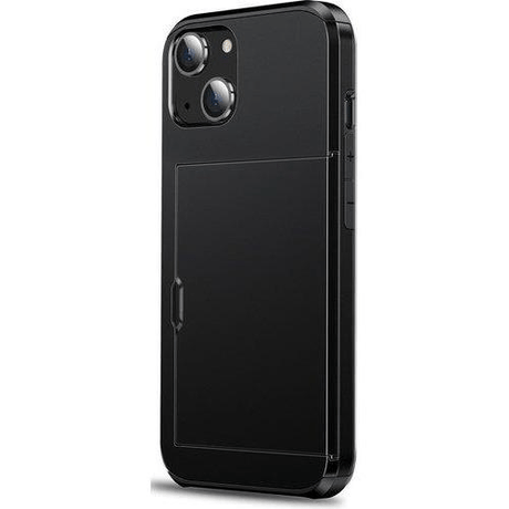 Tuff-Luv Rugged Card Phone Case for iPhone 14 - Black TLIP14CCB