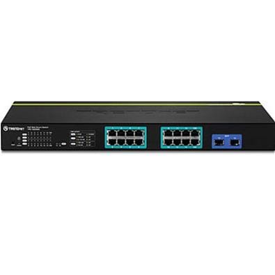 TRENDnet TPE-1620WS Managed Switch L2 Gigabit Ethernet PoE 1U Black