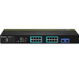 TRENDnet TPE-1620WS Managed Switch L2 Gigabit Ethernet PoE 1U Black