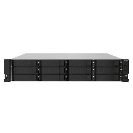 QNAP TS-1232PXU-RP NAS Rack (2U) Ethernet LAN Black AL324