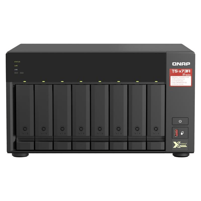 QNAP TS-873A-8G Ethernet LAN NAS Tower V1500B