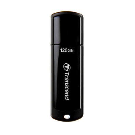 Transcend JetFlash 700 128GB USB 3.2 Gen 1 Type-A Black USB Flash Drive TS128GJF700