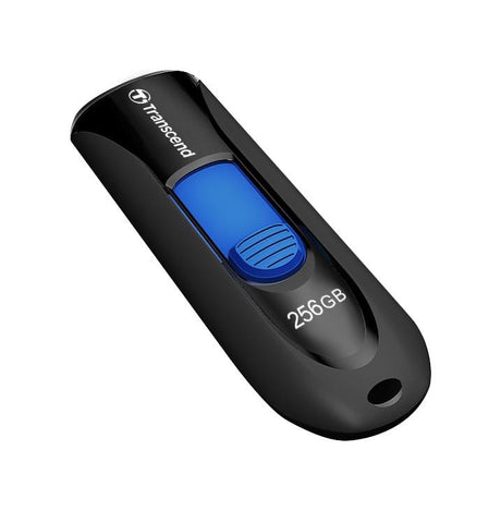 Transcend JetFlash 790 128GB Black USB 3.2 Gen 1 Type-A and Blue USB Flash Drive TS128GJF790K