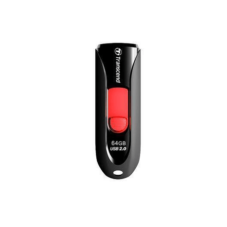 Transcend JetFlash 590 16GB Black USB 2.0 Type-A USB Flash Drive TS16GJF590K