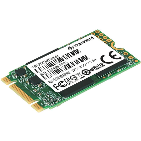 Transcend MSA452T mSATA 1TB Serial ATA III 3D TLC NAND Internal SSD TS1TMSA452T