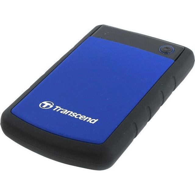 Transcend StoreJet 25H3 1TB Blue External Hard Drive TS1TSJ25H3B